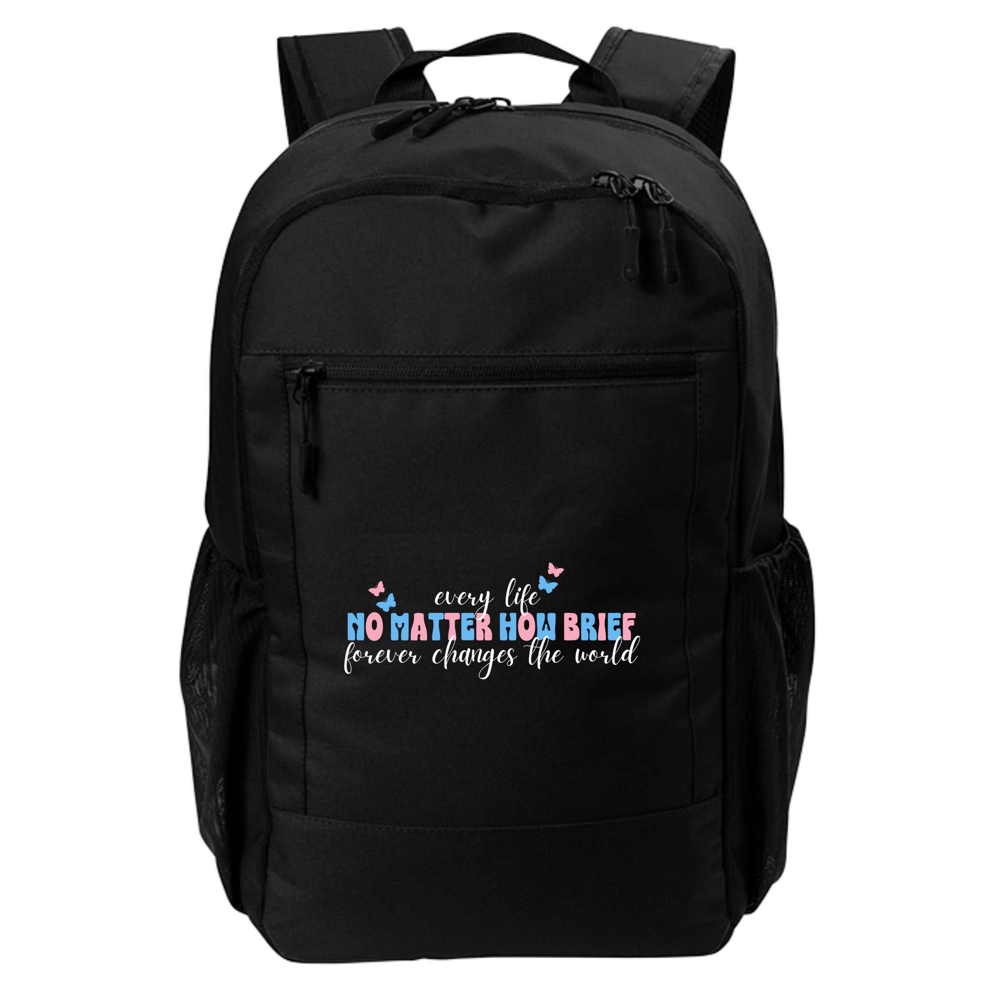 Pregnancy Loss Remembrance No Matter How Brief For Wo Mom Backpack