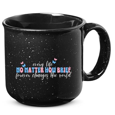 Pregnancy Loss Remembrance No Matter How Brief For Wo Mom 15oz Campfire Ceramic Mug