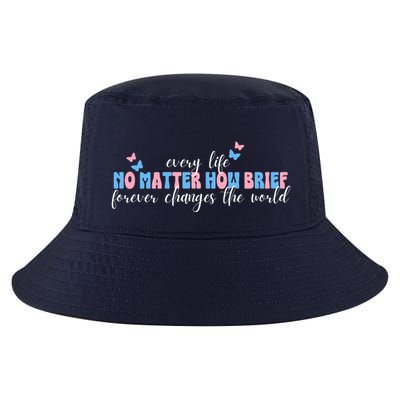 Pregnancy Loss Remembrance No Matter How Brief For Wo Mom Cool Comfort Performance Bucket Hat