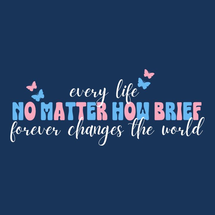 Pregnancy Loss Remembrance No Matter How Brief For Wo Mom Performance Shirt