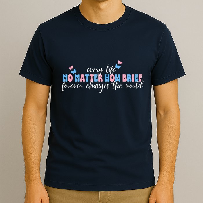 Pregnancy Loss Remembrance No Matter How Brief For Wo Mom T-Shirt