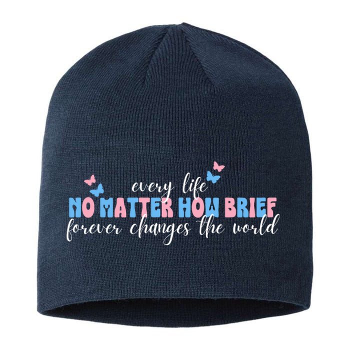 Pregnancy Loss Remembrance No Matter How Brief For Wo Mom Sustainable Beanie