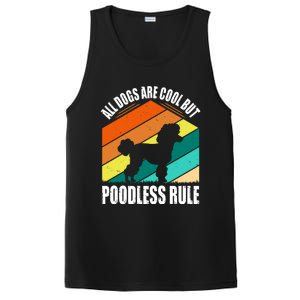 Poodle Love Retro Vibe PosiCharge Competitor Tank