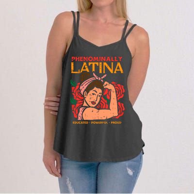 Phenominally Latina Rosie Hispanic Heritage Month Women's Strappy Tank