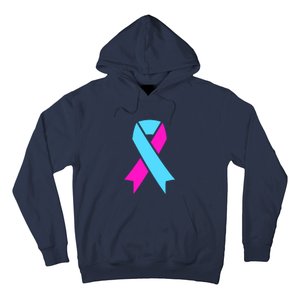 Pro Life Ribbon Pregnancy Infant Loss Awareness Stop Abortion Hoodie