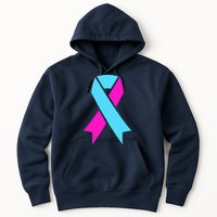 Pro Life Ribbon Pregnancy Infant Loss Awareness Stop Abortion Hoodie