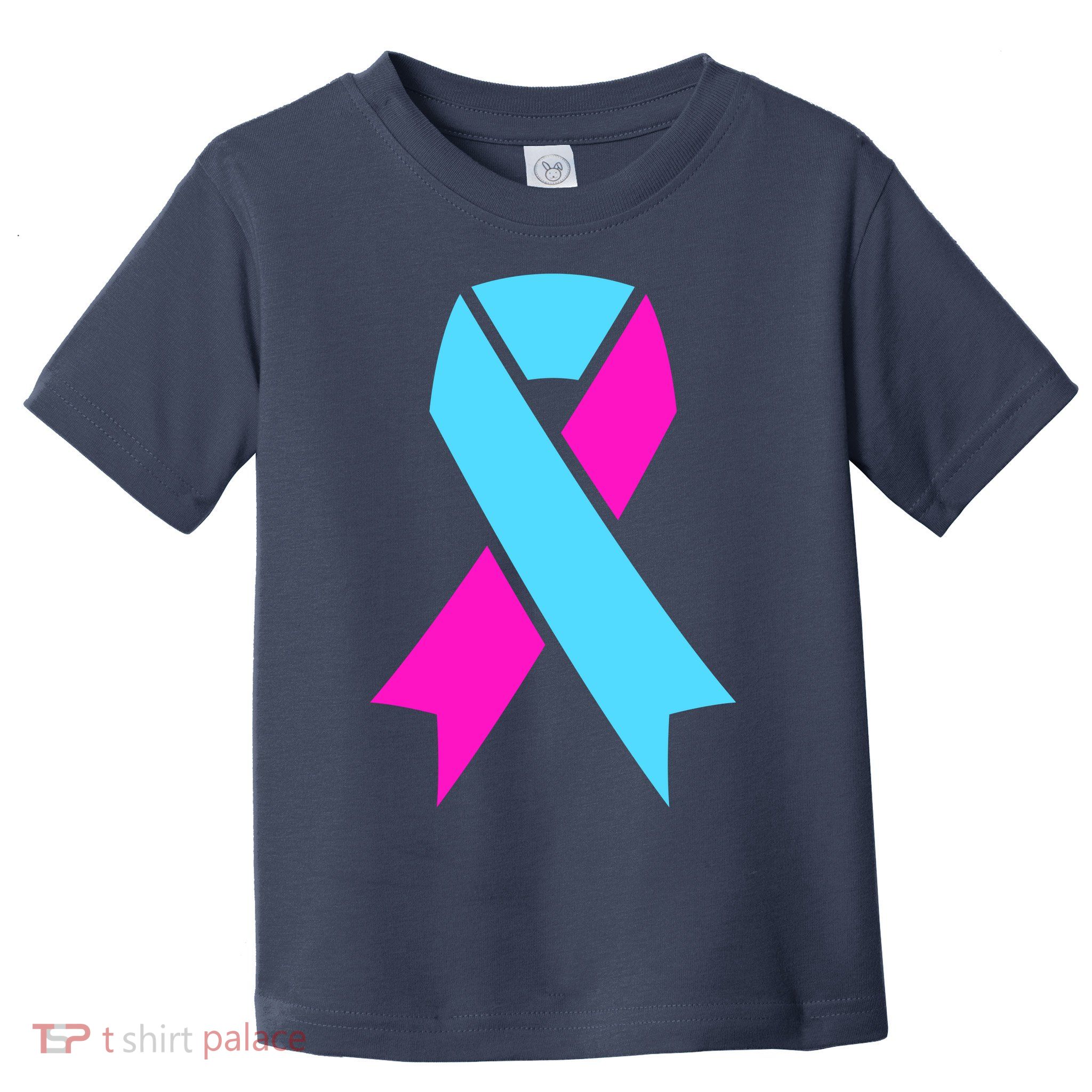Pro Life Ribbon Pregnancy Infant Loss Awareness Stop Abortion Toddler T-Shirt