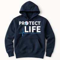Protect Life Ribbon Pregnancy Infant Loss Awareness Stop Abortion Hoodie