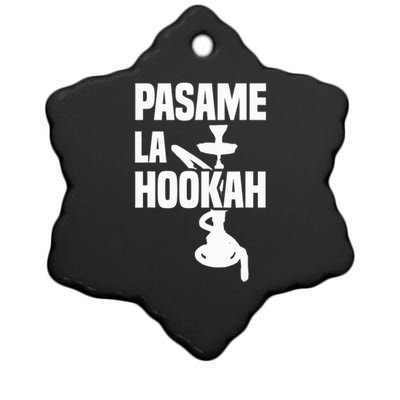 Pasame La Shisha Ceramic Star Ornament