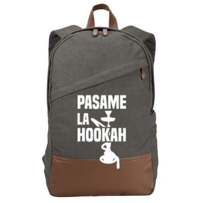 Pasame La Shisha Cotton Canvas Backpack