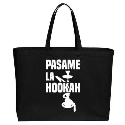 Pasame La Shisha Cotton Canvas Jumbo Tote