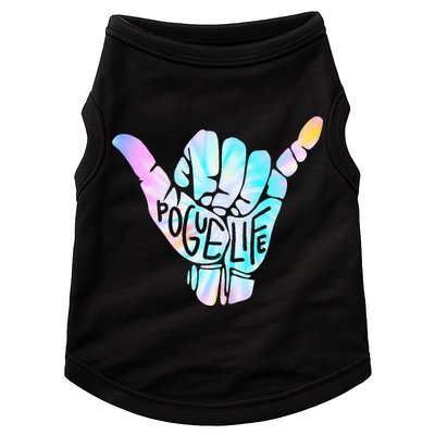 Pogue Life Shaka Hand Hang Loose Tie Dye Pattern (obx) Doggie Tank