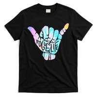 Pogue Life Shaka Hand Hang Loose Tie Dye Pattern (obx) T-Shirt