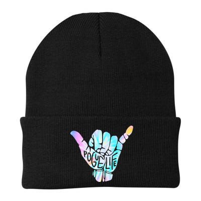 Pogue Life Shaka Hand Hang Loose Tie Dye Pattern (obx) Beanie