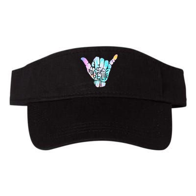 Pogue Life Shaka Hand Hang Loose Tie Dye Pattern (obx) Visor