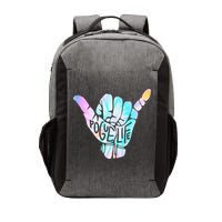 Pogue Life Shaka Hand Hang Loose Tie Dye Pattern (obx) Vector Backpack