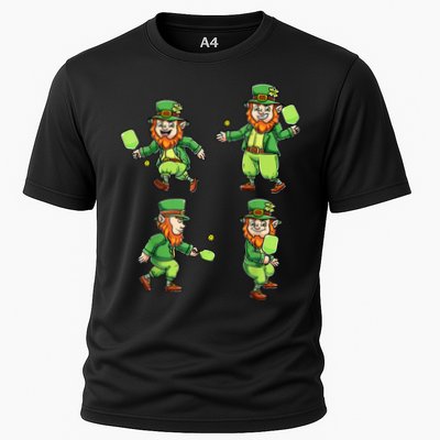 Pickleball Leprechauns St Patrick's Day Pickleball Player Performance Shirt