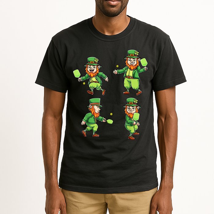 Pickleball Leprechauns St Patrick's Day Pickleball Player Tall T-Shirt