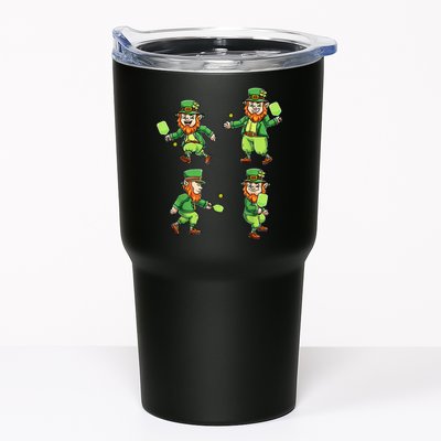 Pickleball Leprechauns St Patrick's Day Pickleball Player Tumbler