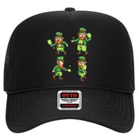 Pickleball Leprechauns St Patrick's Day Pickleball Player Trucker Hat