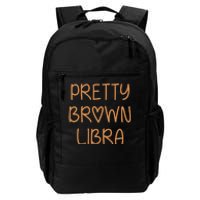 Pretty Libra September October Birthday Asian Latino Black Daily Commute Backpack