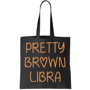 Pretty Libra September October Birthday Asian Latino Black Tote Bag