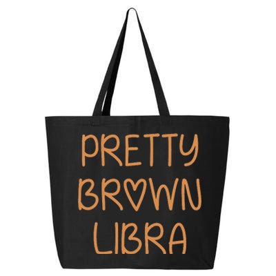 Pretty Libra September October Birthday Asian Latino Black 25L Jumbo Tote