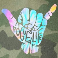 Pogue Life Shaka Hand Hang Loose Tie Dye Pattern Legacy Tie Dye Trucker Hat