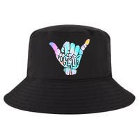 Pogue Life Shaka Hand Hang Loose Tie Dye Pattern Cool Comfort Performance Bucket Hat