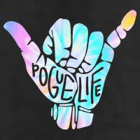 Pogue Life Shaka Hand Hang Loose Tie Dye Pattern Cool Comfort Performance Bucket Hat