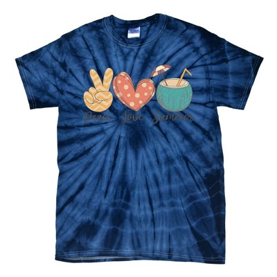 Peace Love Summer Tie-Dye T-Shirt