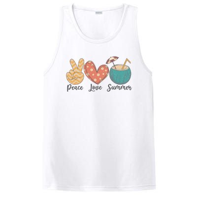 Peace Love Summer PosiCharge Competitor Tank