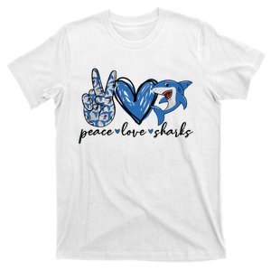 Peace Love Shark T-Shirt