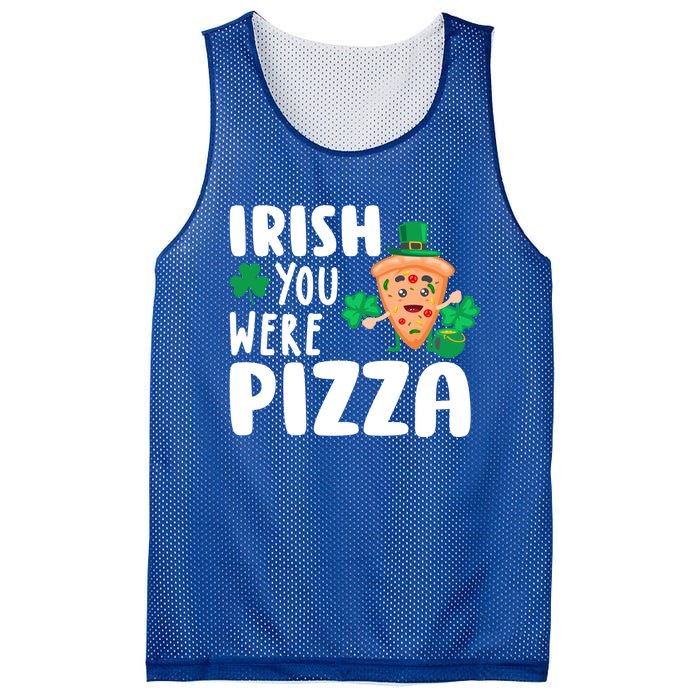 Pizza Lover St Patricks Gift Mesh Reversible Basketball Jersey Tank