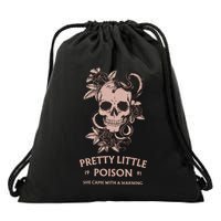 Pretty Little She Came With A Warning Country Song Drawstring Bag