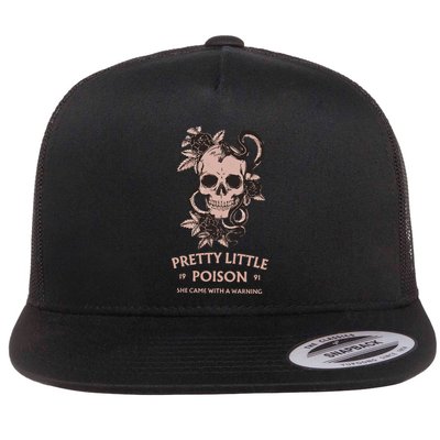 Pretty Little She Came With A Warning Country Song Flatbill Hat