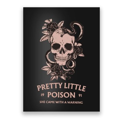 Pretty Little She Came With A Warning Country Song Poster