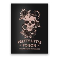 Pretty Little She Came With A Warning Country Song Poster