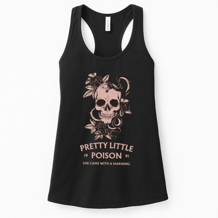 Pretty Little She Came With A Warning Country Song Womens Tank Top