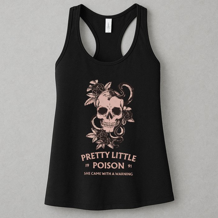Pretty Little She Came With A Warning Country Song Womens Tank Top