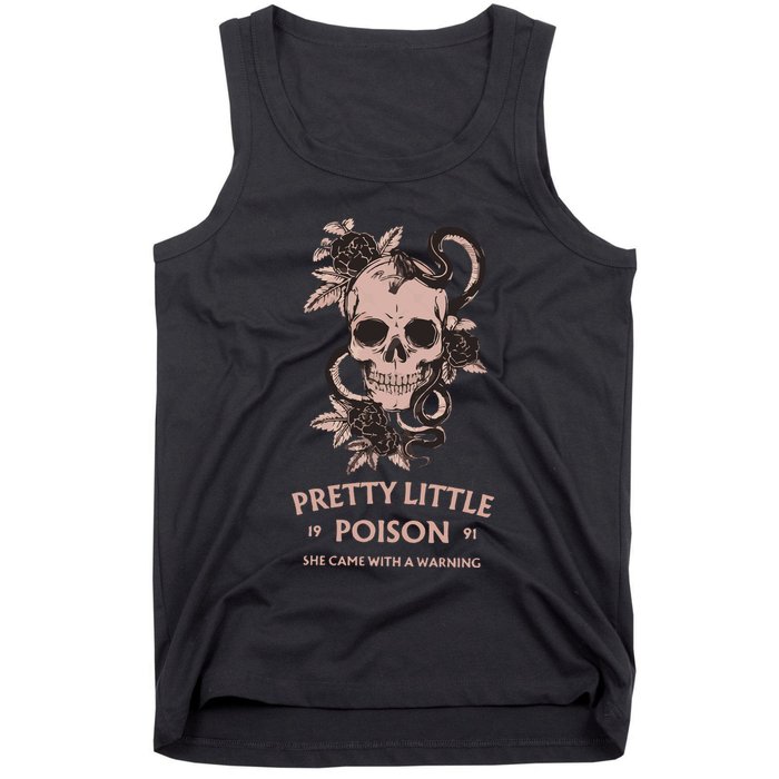 Pretty Little She Came With A Warning Country Song Tank Top