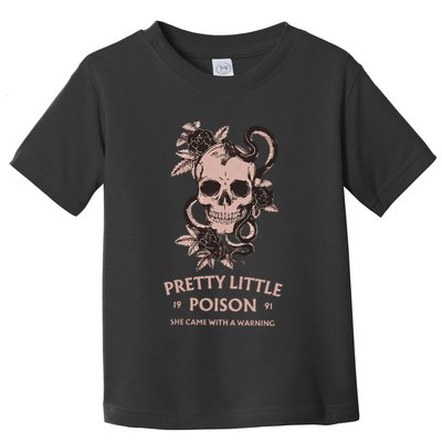 Pretty Little She Came With A Warning Country Song Toddler T-Shirt