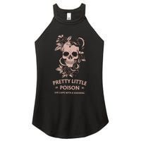 Pretty Little She Came With A Warning Country Song Women's Perfect Tri Rocker Tank