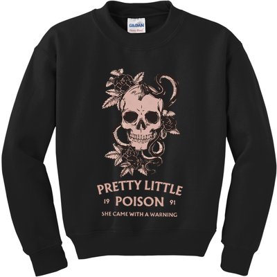Pretty Little She Came With A Warning Country Song Kids Sweatshirt