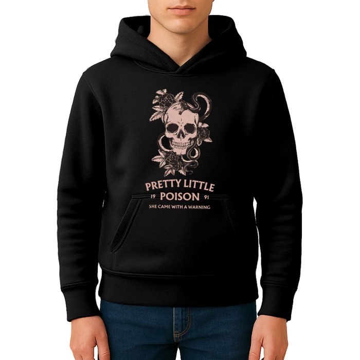 Pretty Little She Came With A Warning Country Song Kids Hoodie