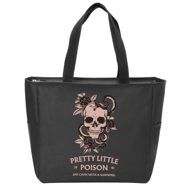 Pretty Little She Came With A Warning Country Song Zip Tote Bag
