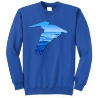 Pelican Lovers Silhouette Earth Day And Ocean Week Cute Gift Sweatshirt