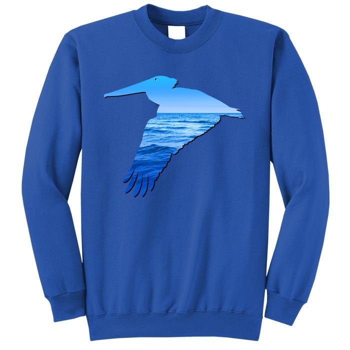 Pelican Lovers Silhouette Earth Day And Ocean Week Cute Gift Sweatshirt