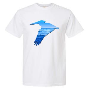 Pelican Lovers Silhouette Earth Day And Ocean Week Cute Gift Garment-Dyed Heavyweight T-Shirt