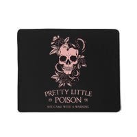 Pretty Little She Came With A Warning Funny Design Mousepad